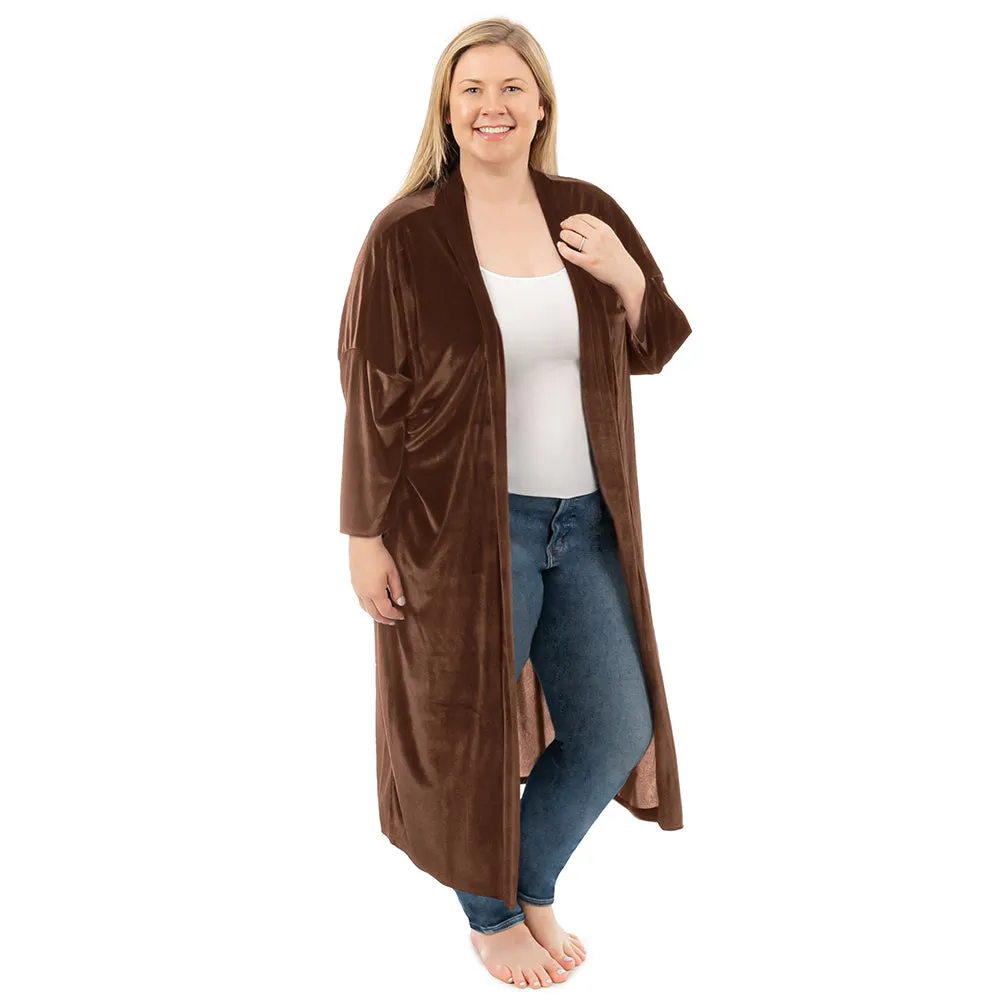 Plus Velvet Duster sold by skinnytees product image thumbnail 2