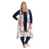 Printed Duster Vest in Floral $15 Birthday Final Sale sold by skinnytees