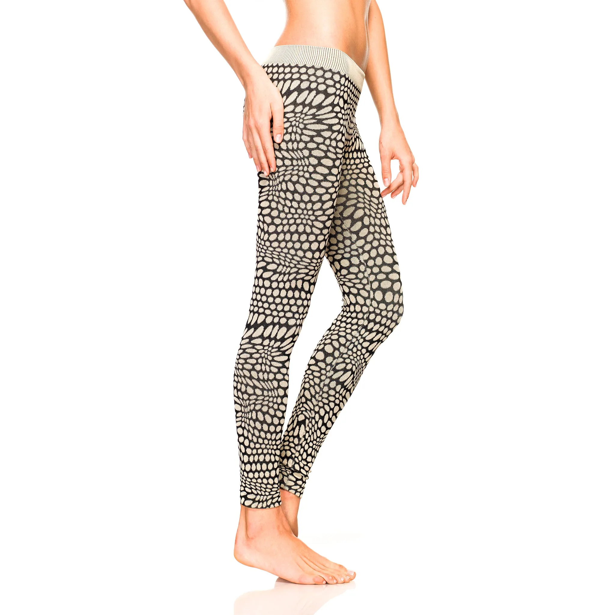 Pebble Print Leggings sold by skinnytees