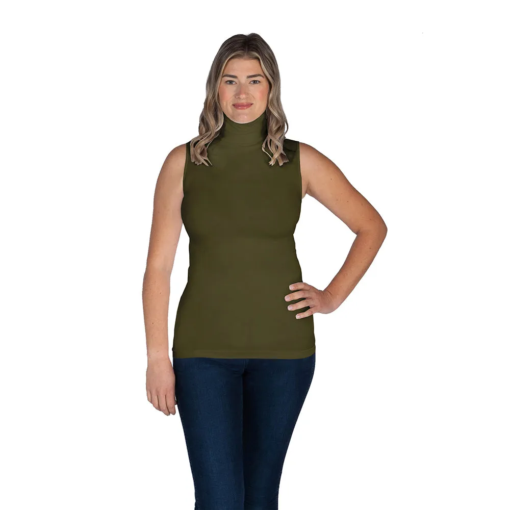 Sleeveless Turtleneck sold by skinnytees product image thumbnail 5