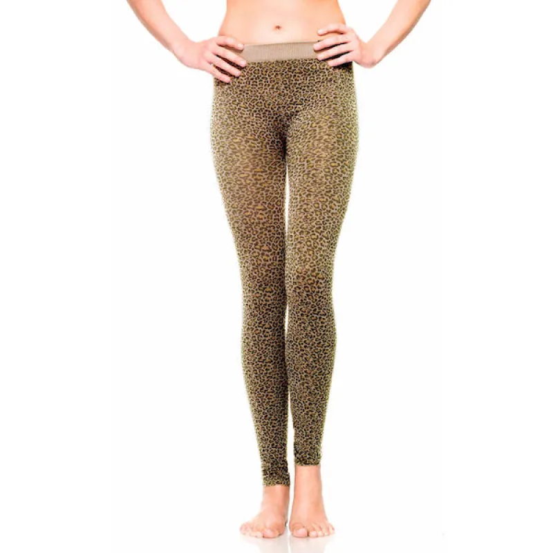 Leopard Print Leggings sold by skinnytees