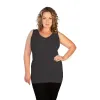 Plus V-Neck Tank Top sold by skinnytees