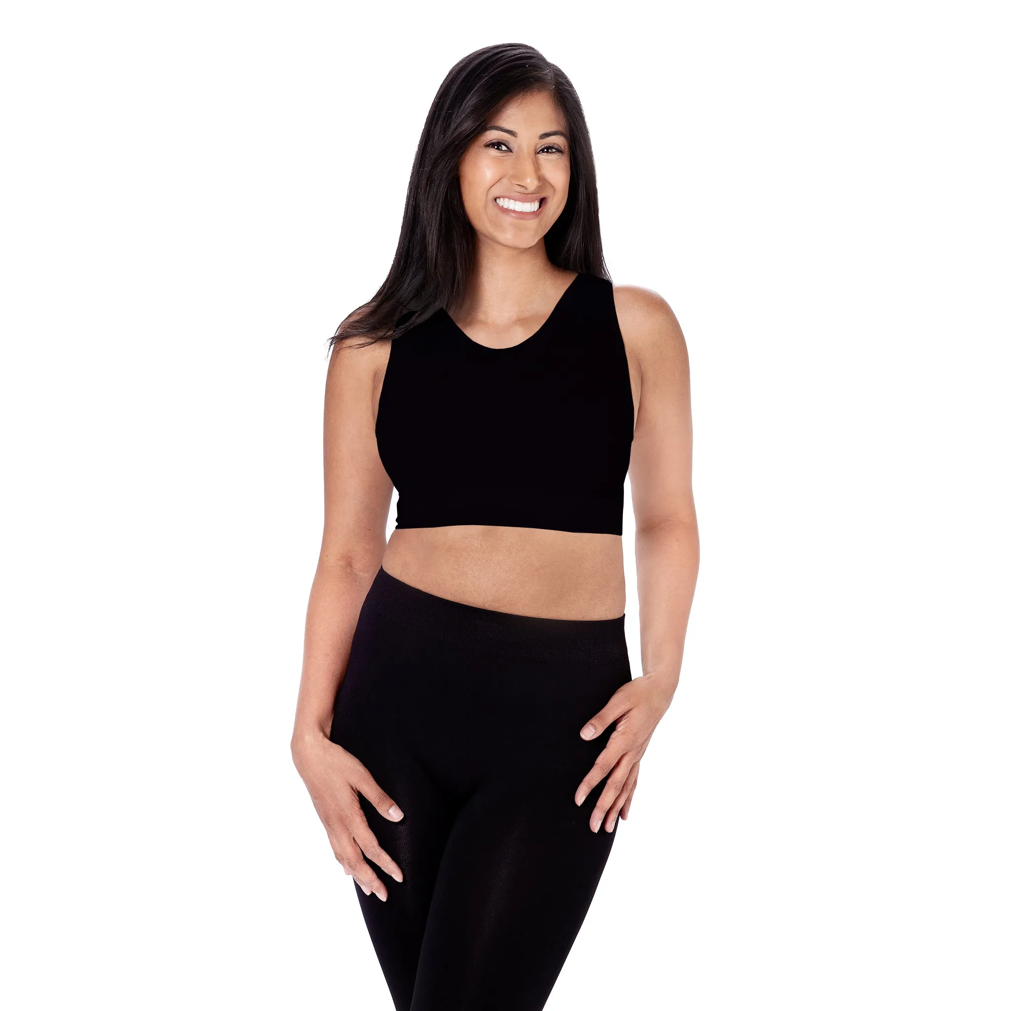 Sleeveless Crop Top sold by skinnytees product image thumbnail 3