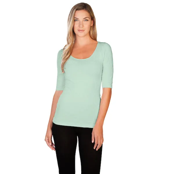 Paisley 1/2 Sleeve Tee Final Sale sold by skinnytees