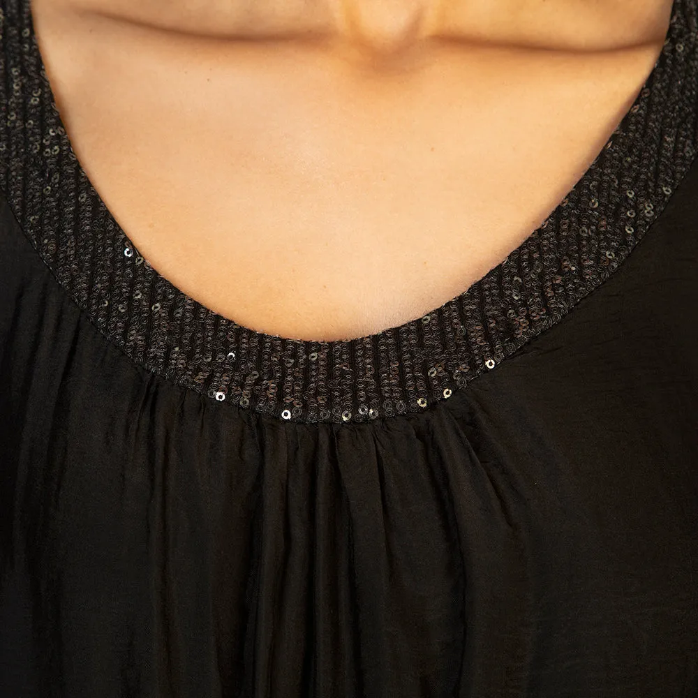 Silk Sequin Top sold by skinnytees product image thumbnail 2