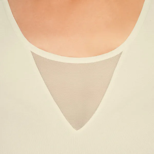 Mesh Panel Tank Top sold by skinnytees product image thumbnail 4