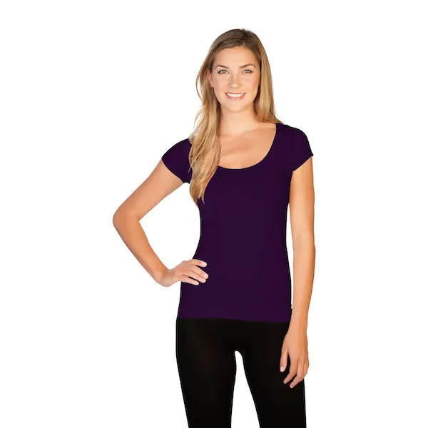 Cap Sleeve Tee sold by skinnytees product image thumbnail 4