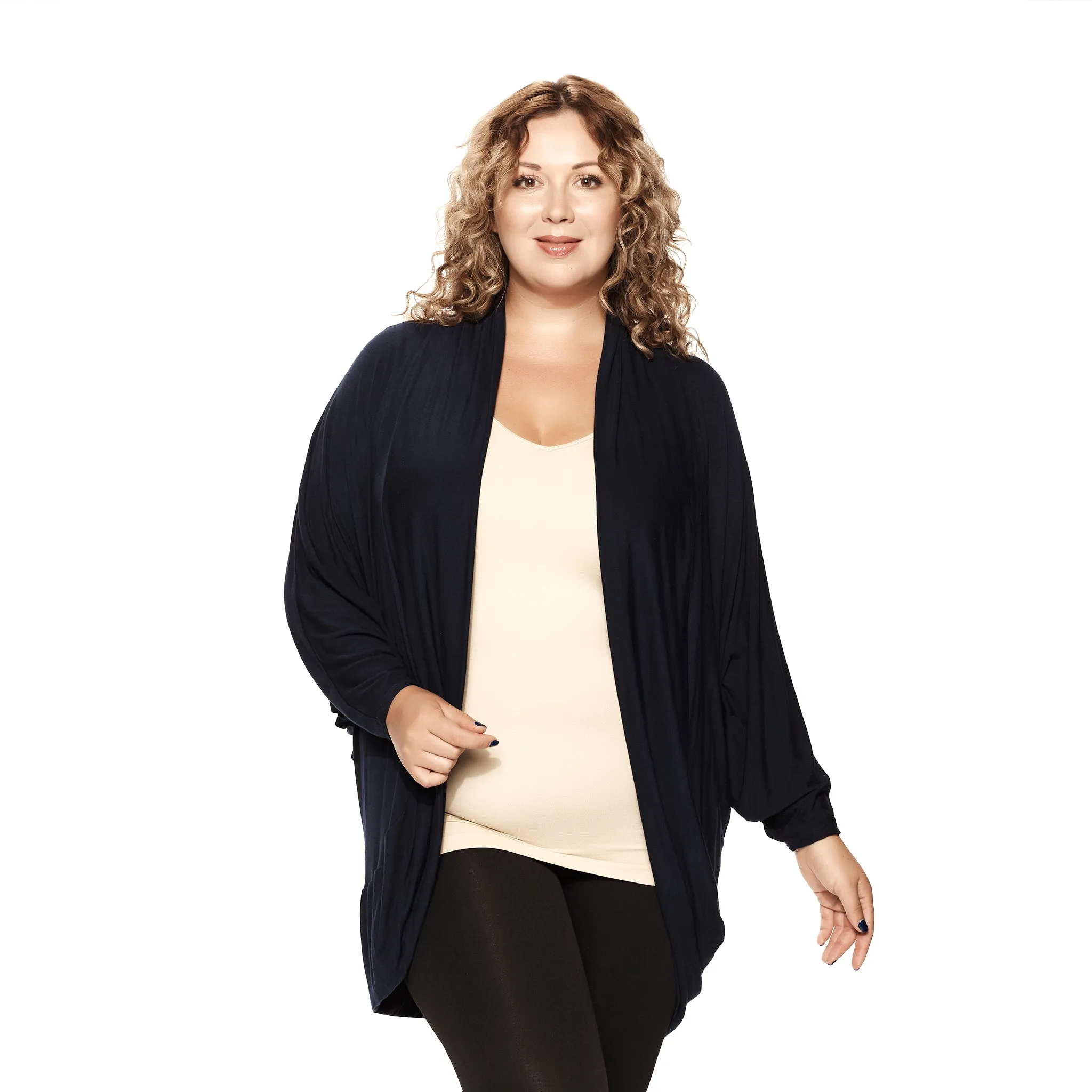 Plus Cocoon Cardigan sold by skinnytees product image thumbnail 5