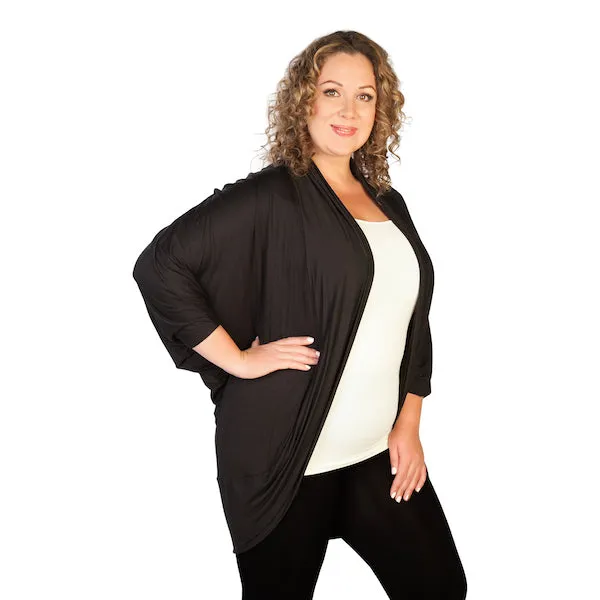 Plus Cocoon Cardigan sold by skinnytees product image thumbnail 2