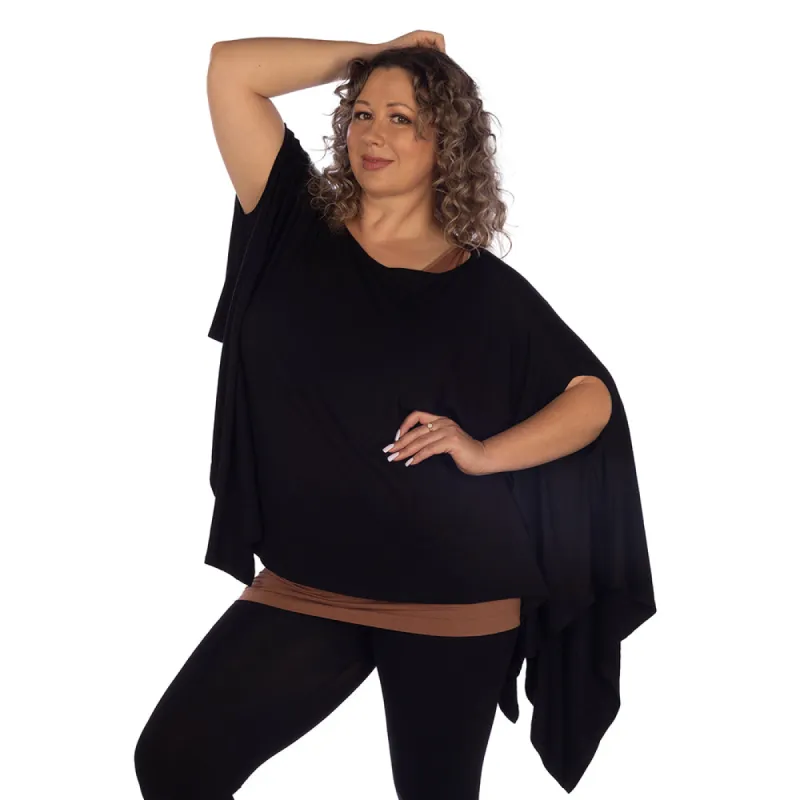Plus Everyday Poncho sold by skinnytees