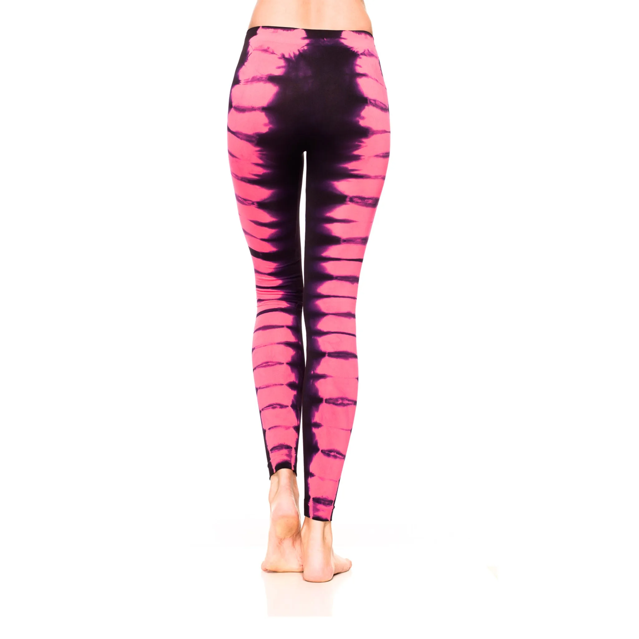 Neon Tie Dye Leggings sold by skinnytees product image thumbnail 2