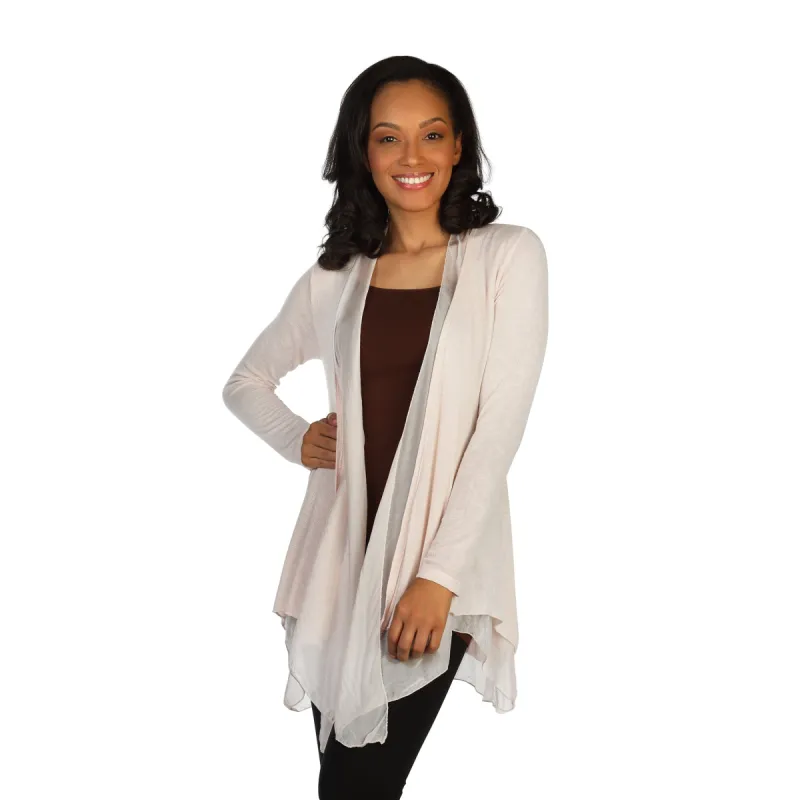 Knit and Silk Cardigan BSE 2024 sold by skinnytees
