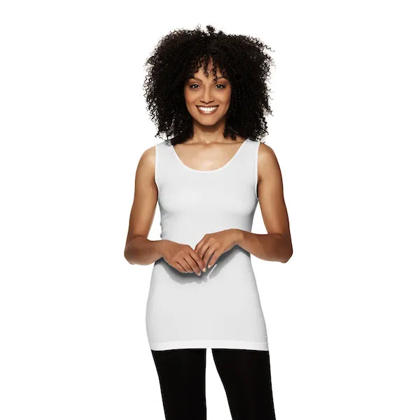 Reversible Scoop to V Neck Tank Top sold by skinnytees product image thumbnail 4