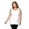 Plus Reversible Scoop to V-Neck Tank Top sold by skinnytees