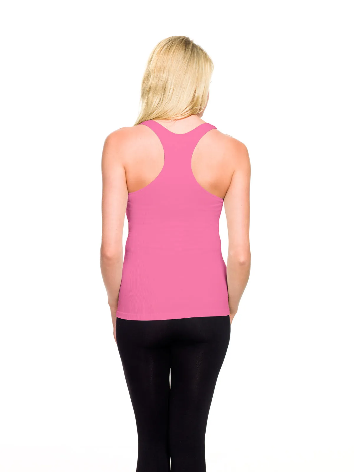 Ribbed Racerback Tank Top sold by skinnytees product image thumbnail 2