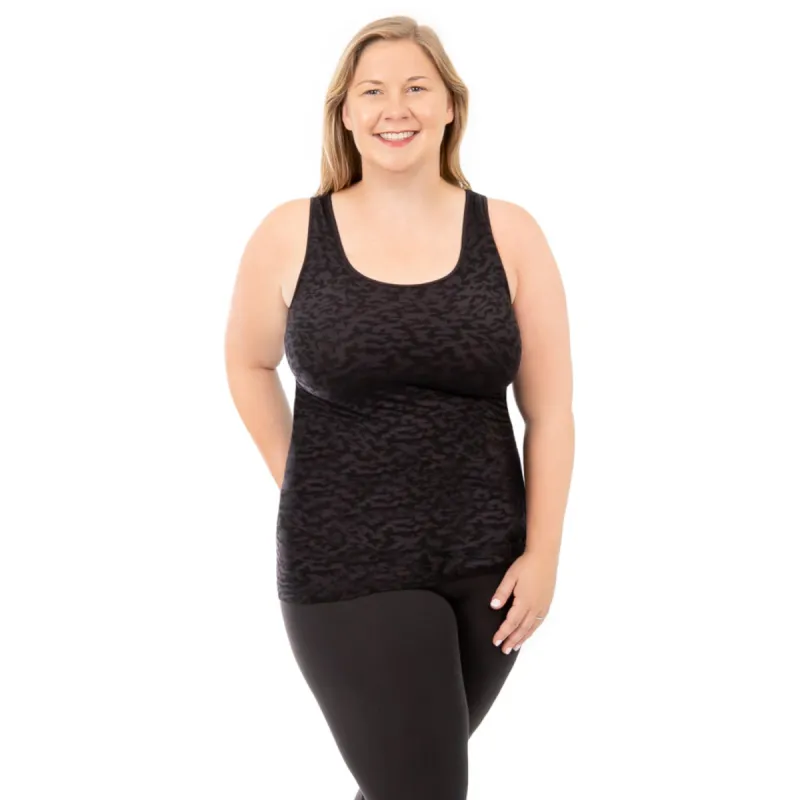 Plus Burnout Tank Top sold by skinnytees