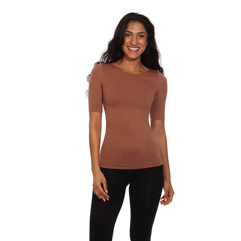 1/2 Sleeve Tee Copper sold by skinnytees