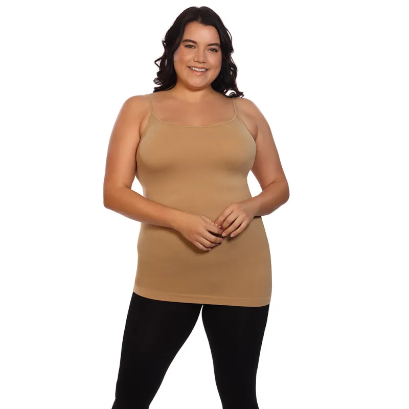 Basic Camisole Brown Sugar sold by skinnytees