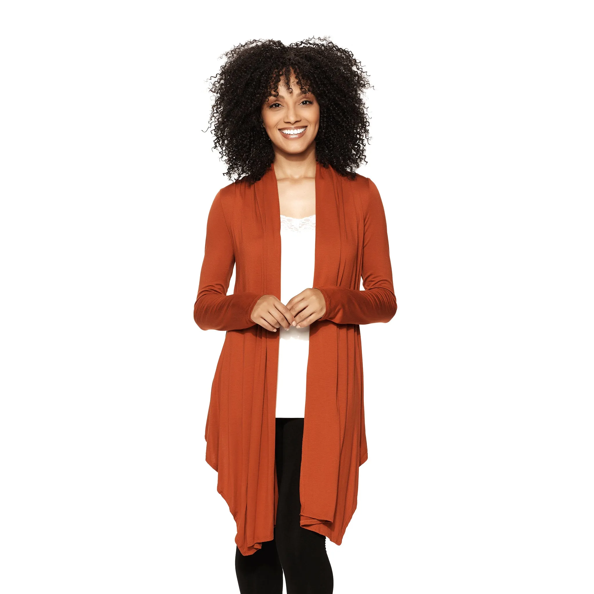 Mid Length Cardigan sold by skinnytees product image thumbnail 2