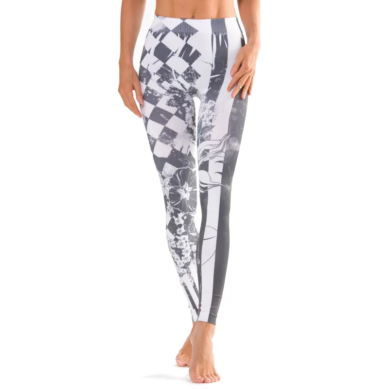 Floral Print Leggings sold by skinnytees