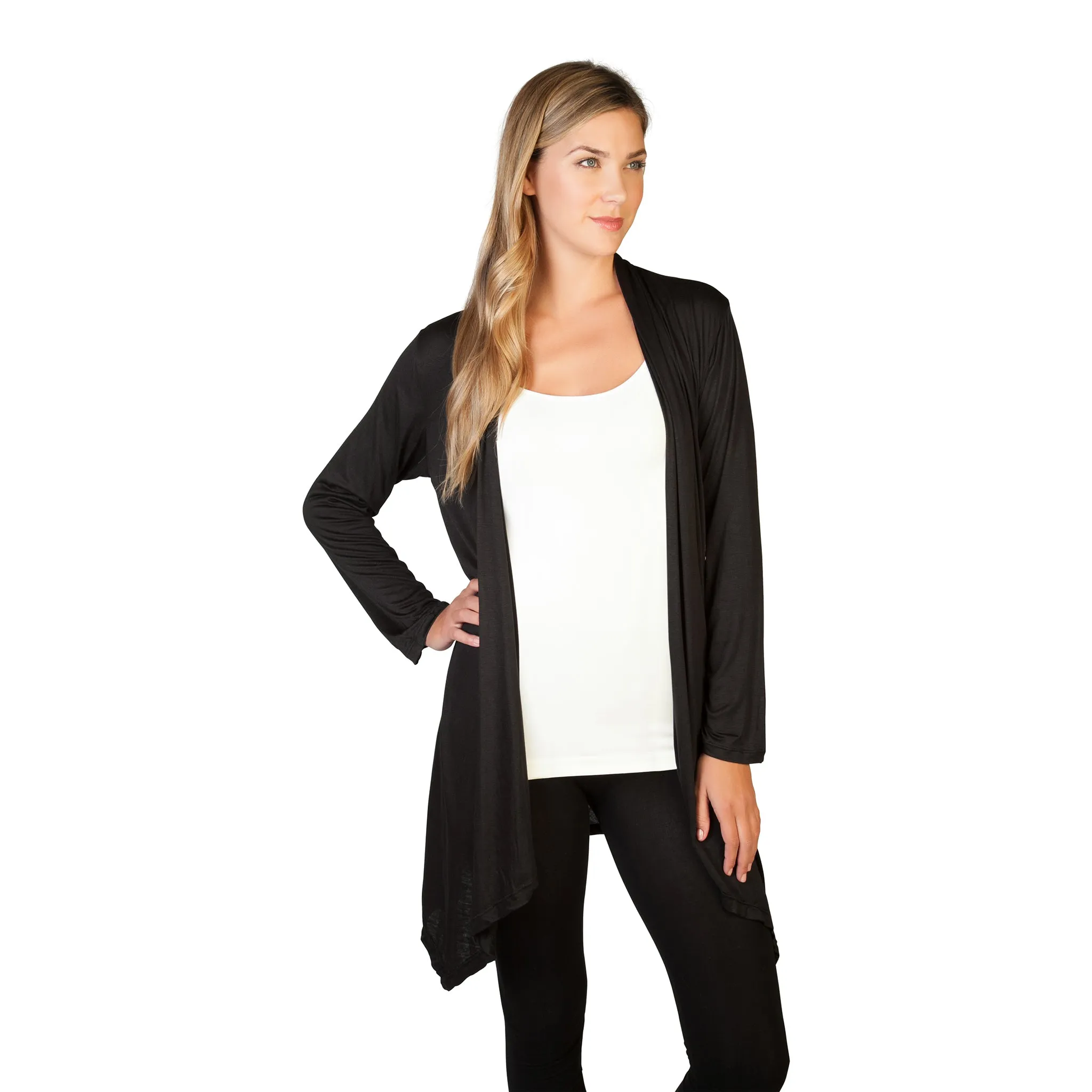 Long Cardigan sold by skinnytees product image thumbnail 2