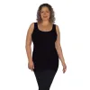 Plus Tank Top with Built In Shelf Bra sold by skinnytees