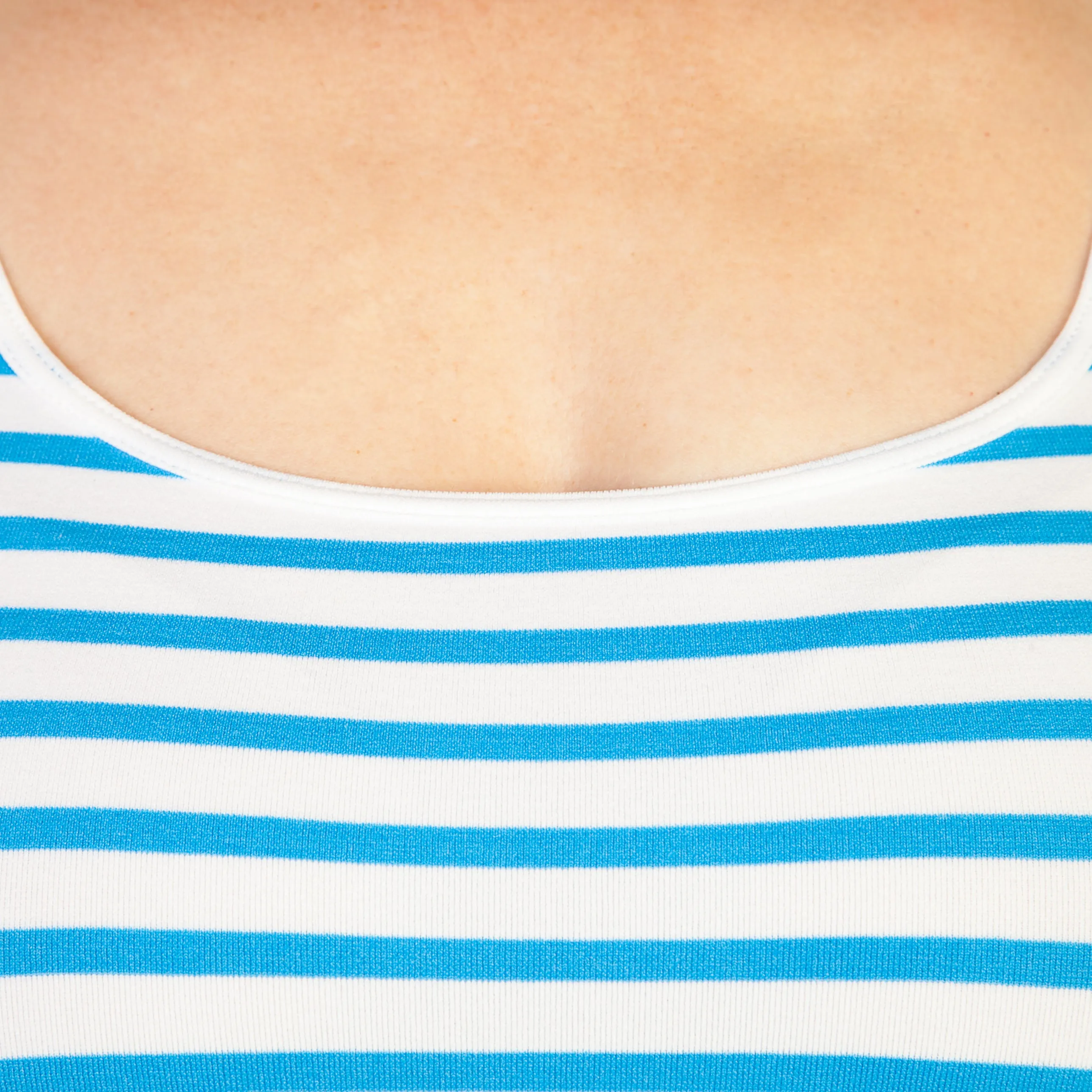 Plus Contrasting Stripe Tank Top sold by skinnytees product image thumbnail 4