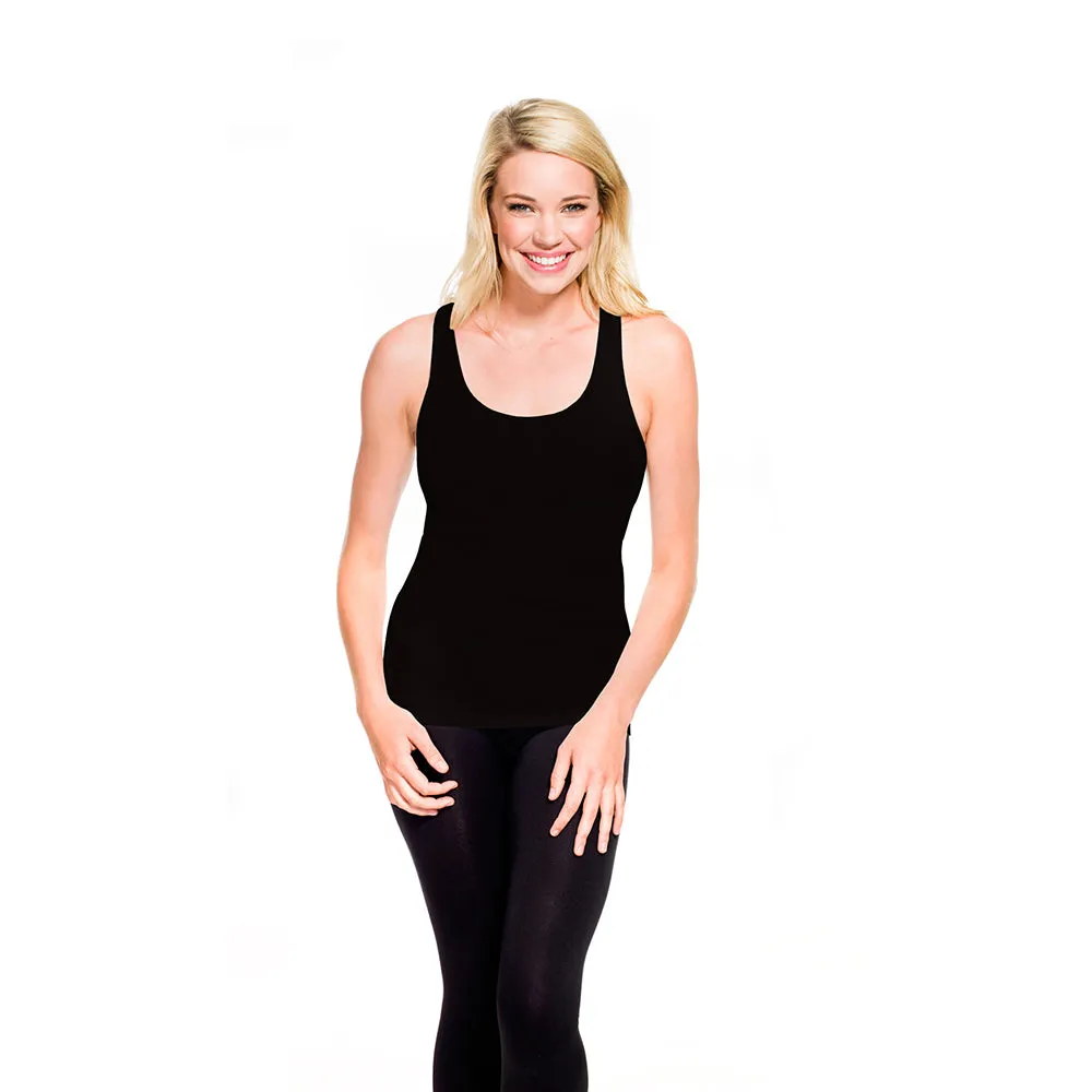 Ribbed Racerback Tank Top sold by skinnytees product image thumbnail 3