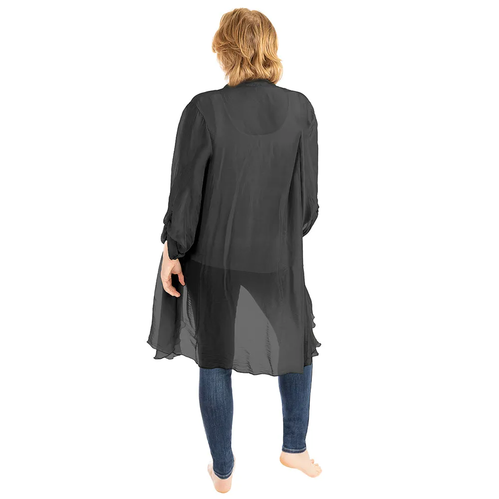 Silk Layering Cardi Final Sale sold by skinnytees product image thumbnail 2