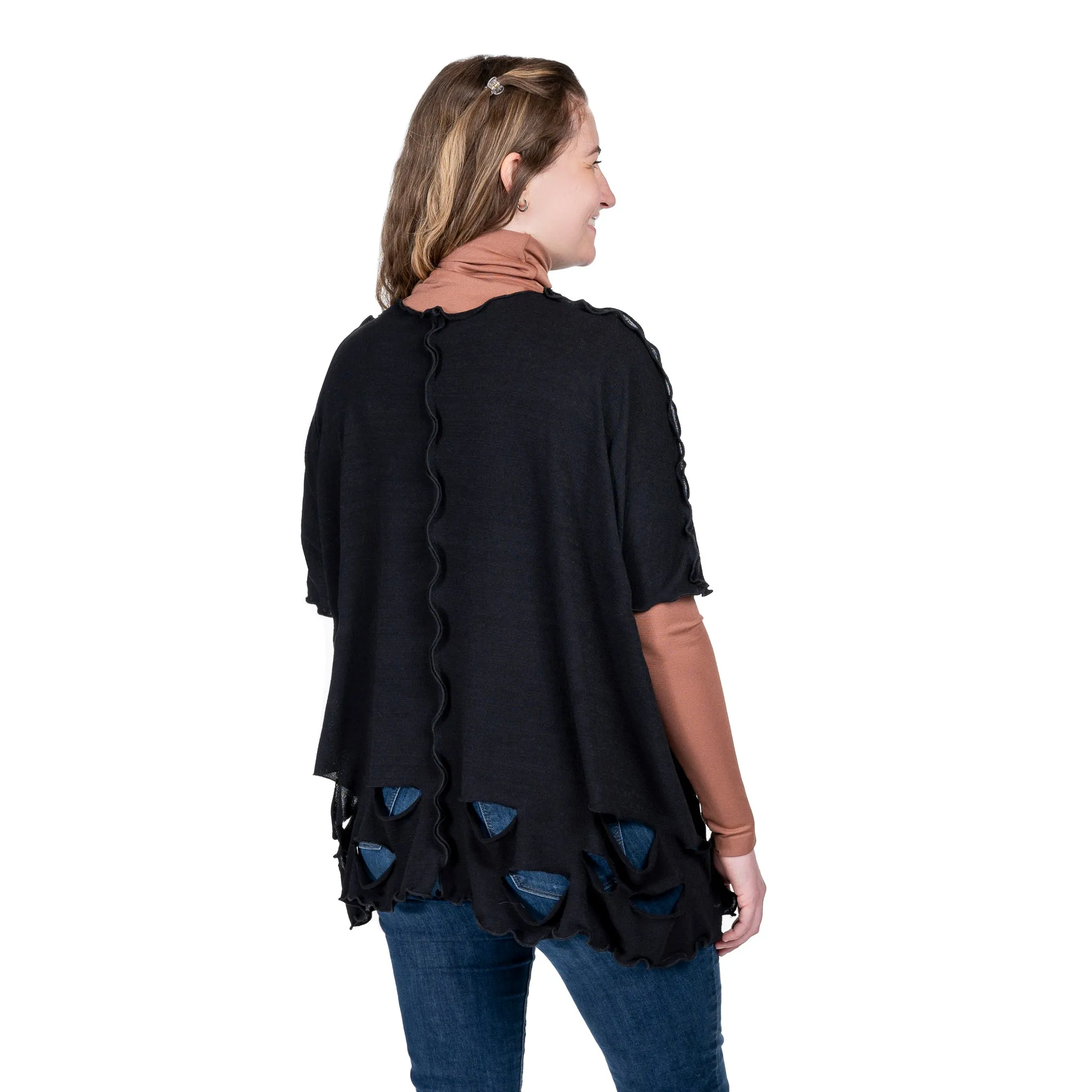 Laser Cut Knit Top sold by skinnytees product image thumbnail 2