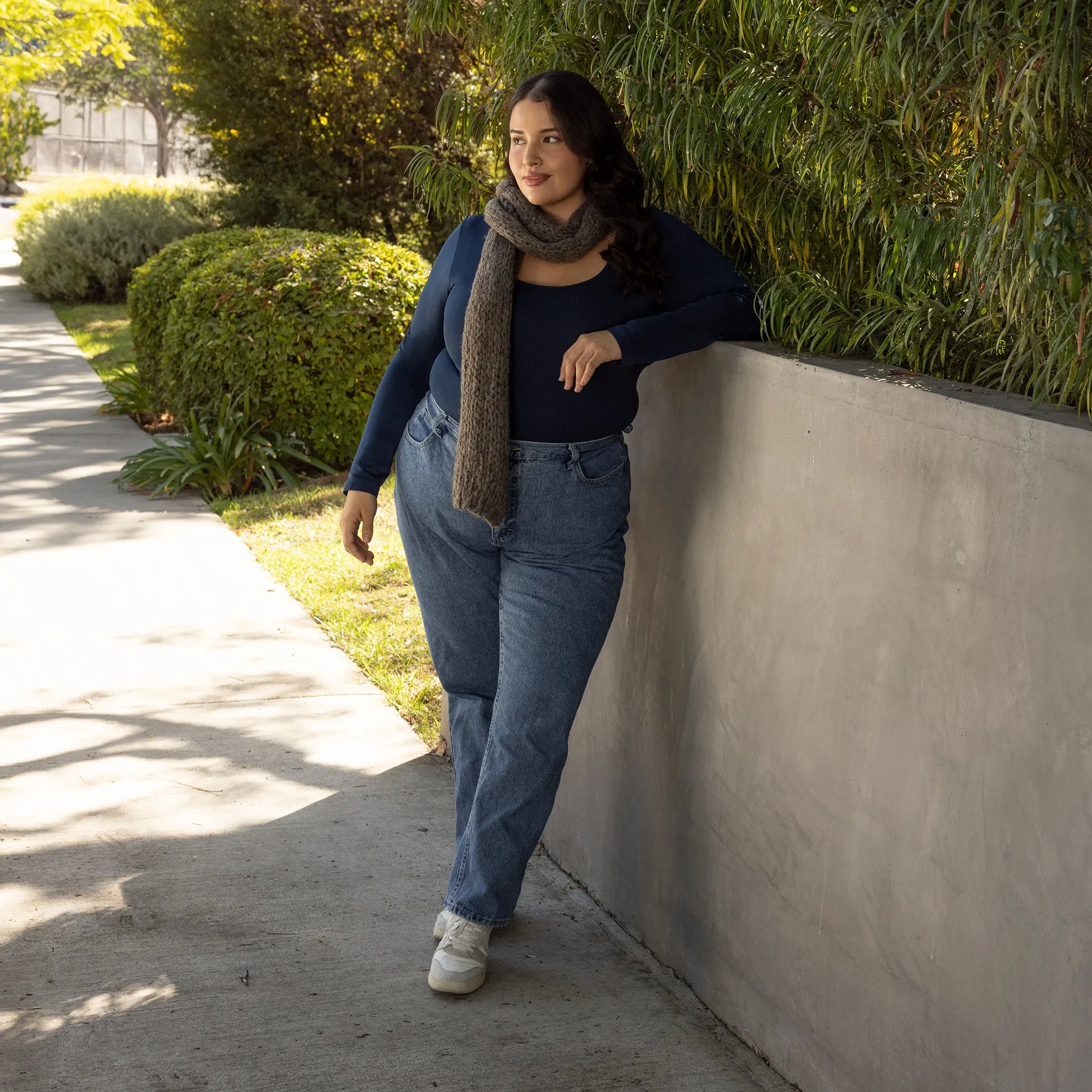 Chunky Knit Scarf sold by skinnytees