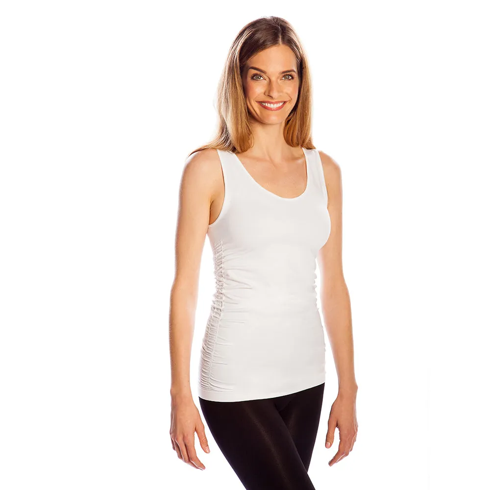Side Ruched Tank Final Sale sold by skinnytees product image thumbnail 4