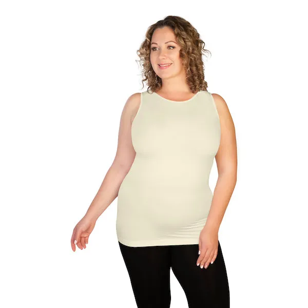 Plus High Neck Tank Top sold by skinnytees product image thumbnail 5