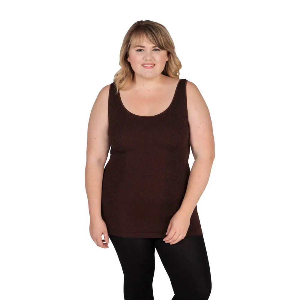 Plus Animal Print Tank Top sold by skinnytees