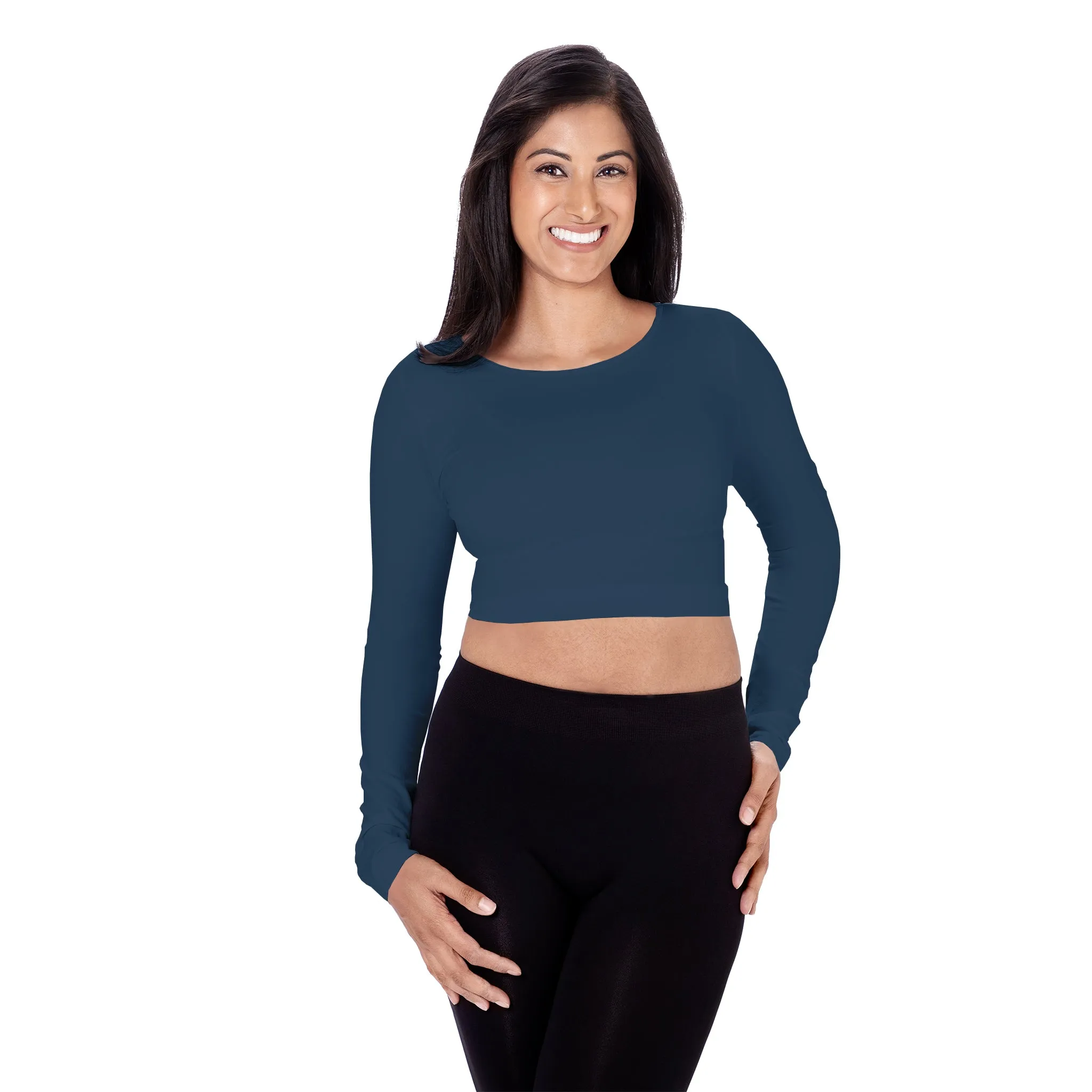 Long Sleeved Crop sold by skinnytees product image thumbnail 4