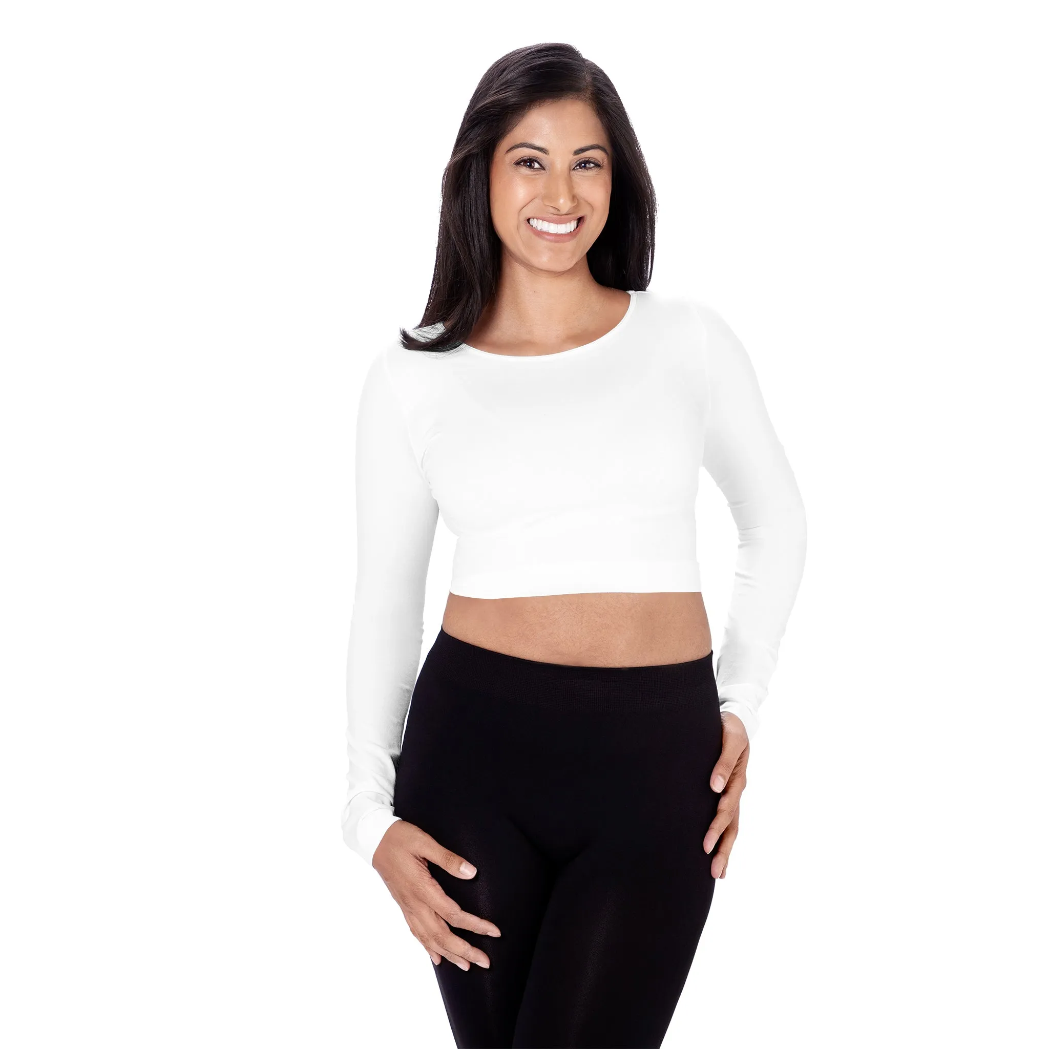 Long Sleeved Crop sold by skinnytees product image thumbnail 5
