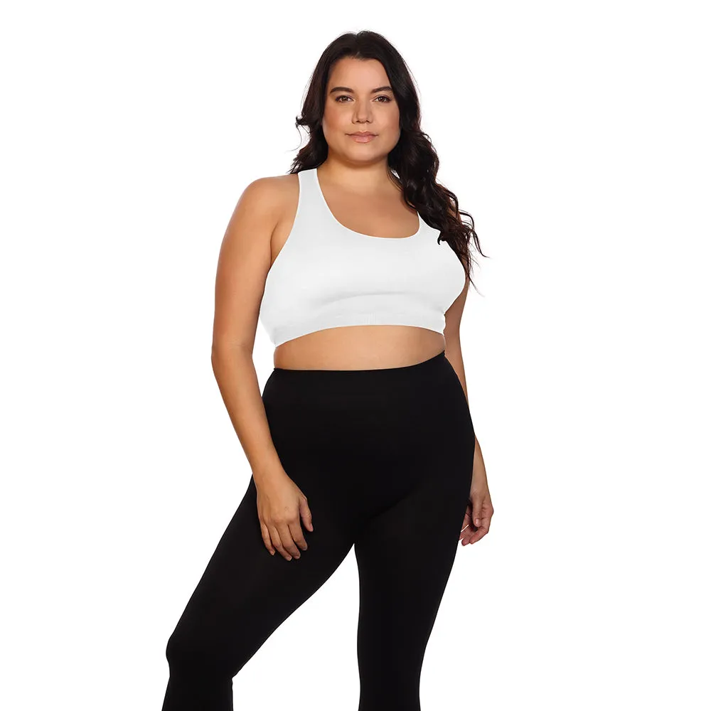 Plus Racerback Bralette sold by skinnytees product image thumbnail 4