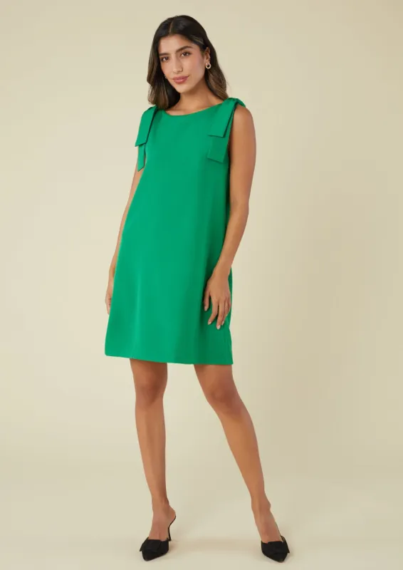 Michelle Shift Dress Kelly Green sold by Abbey Glass