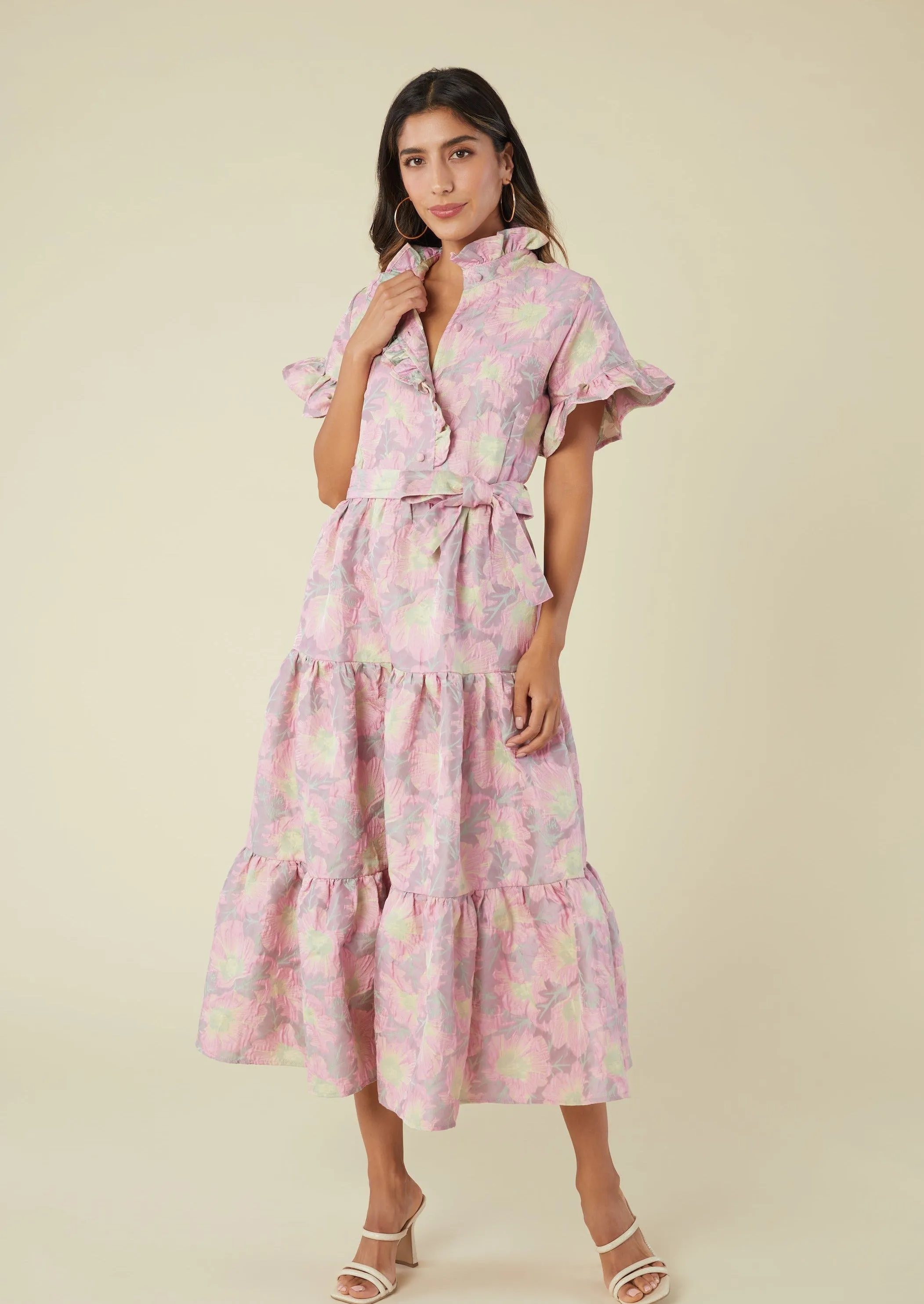 Sadie Maxi Dress Paradise Jacquard sold by Abbey Glass product image thumbnail 2