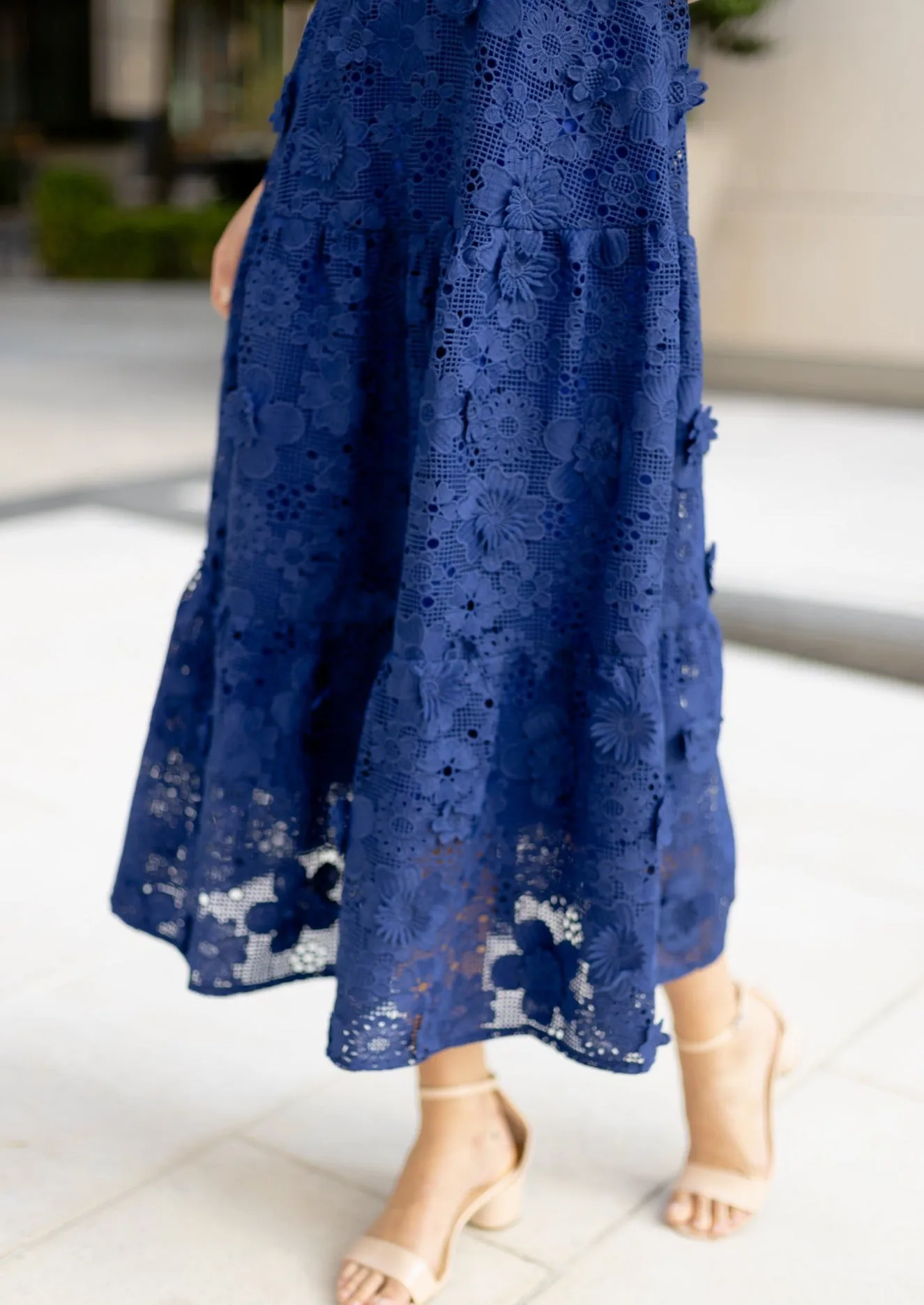 ellery blue dress The Ellerie Dress in Light Blue Lilibet Brocade 8 / Light Blue Lilibet Brocade