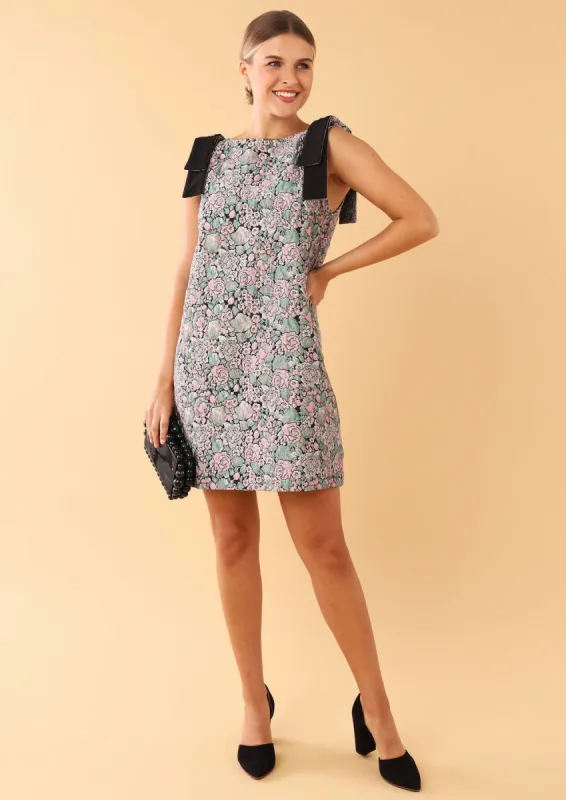 Michelle Dress Bursting Bloom Jacquard sold by Abbey Glass