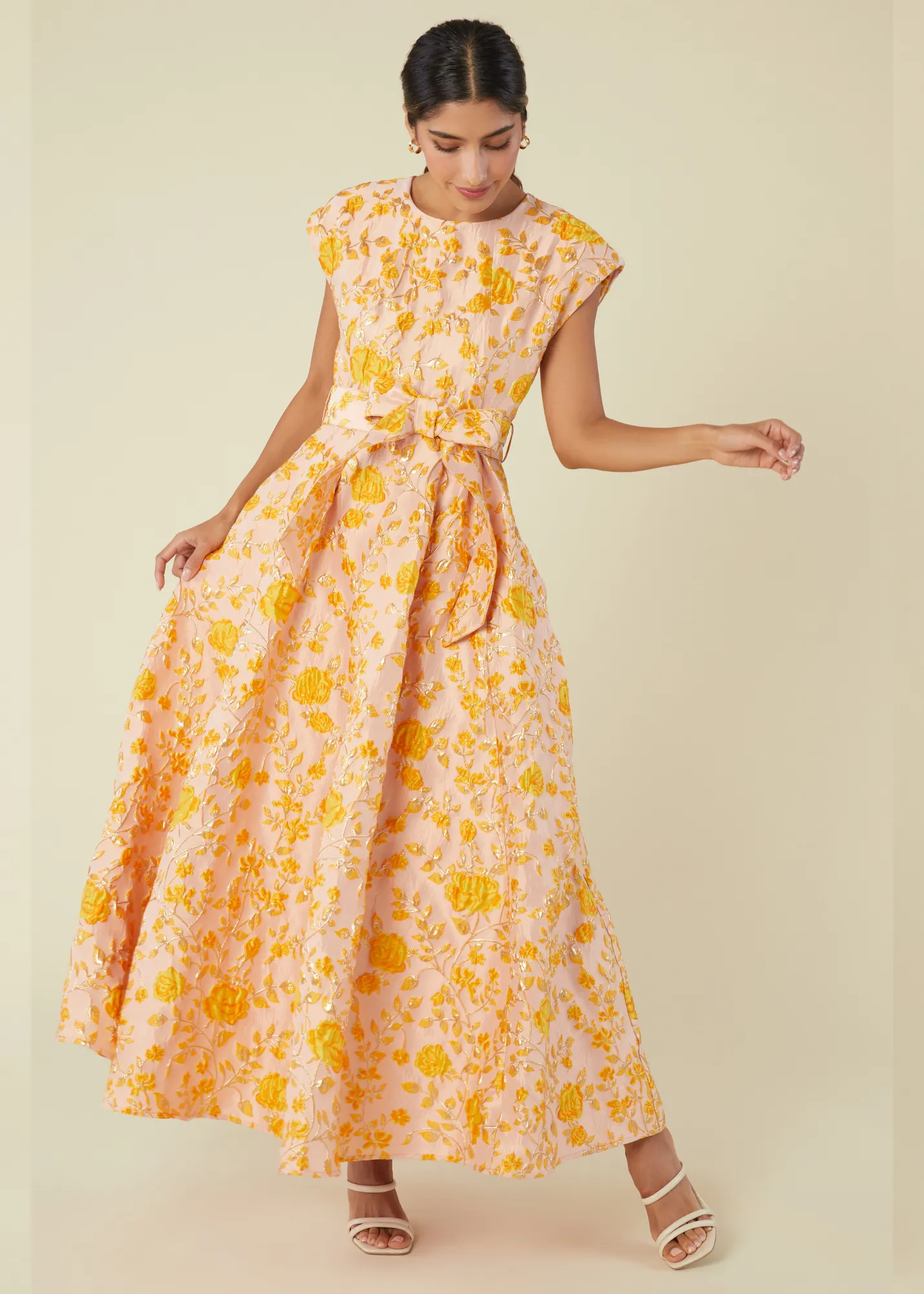 Olivia Gown Harvest Jacquard sold by Abbey Glass product image thumbnail 3