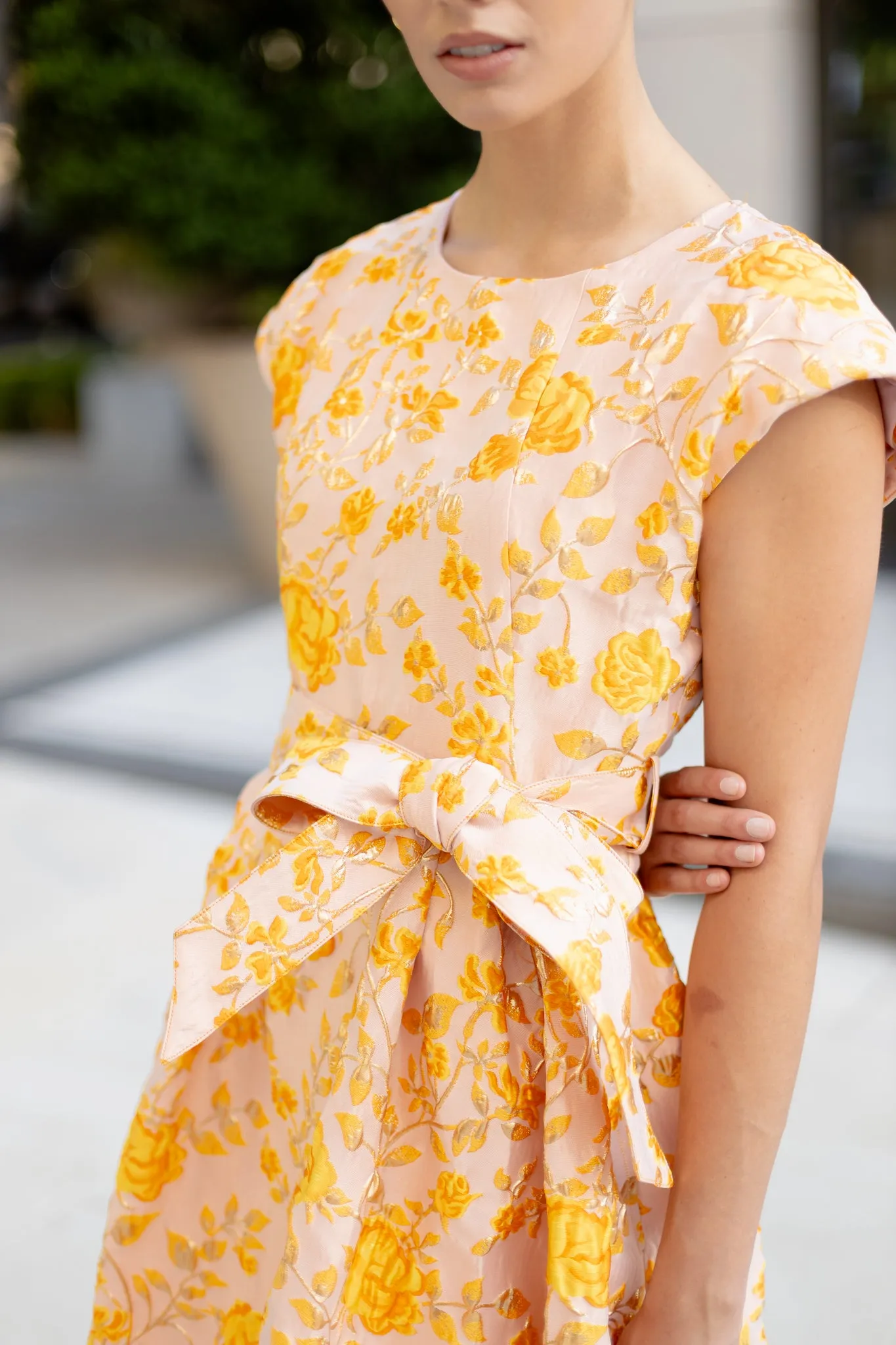 Olivia Gown Harvest Jacquard sold by Abbey Glass product image thumbnail 2