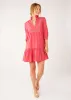 Emmerson Dress Pink Linen sold by Abbey Glass