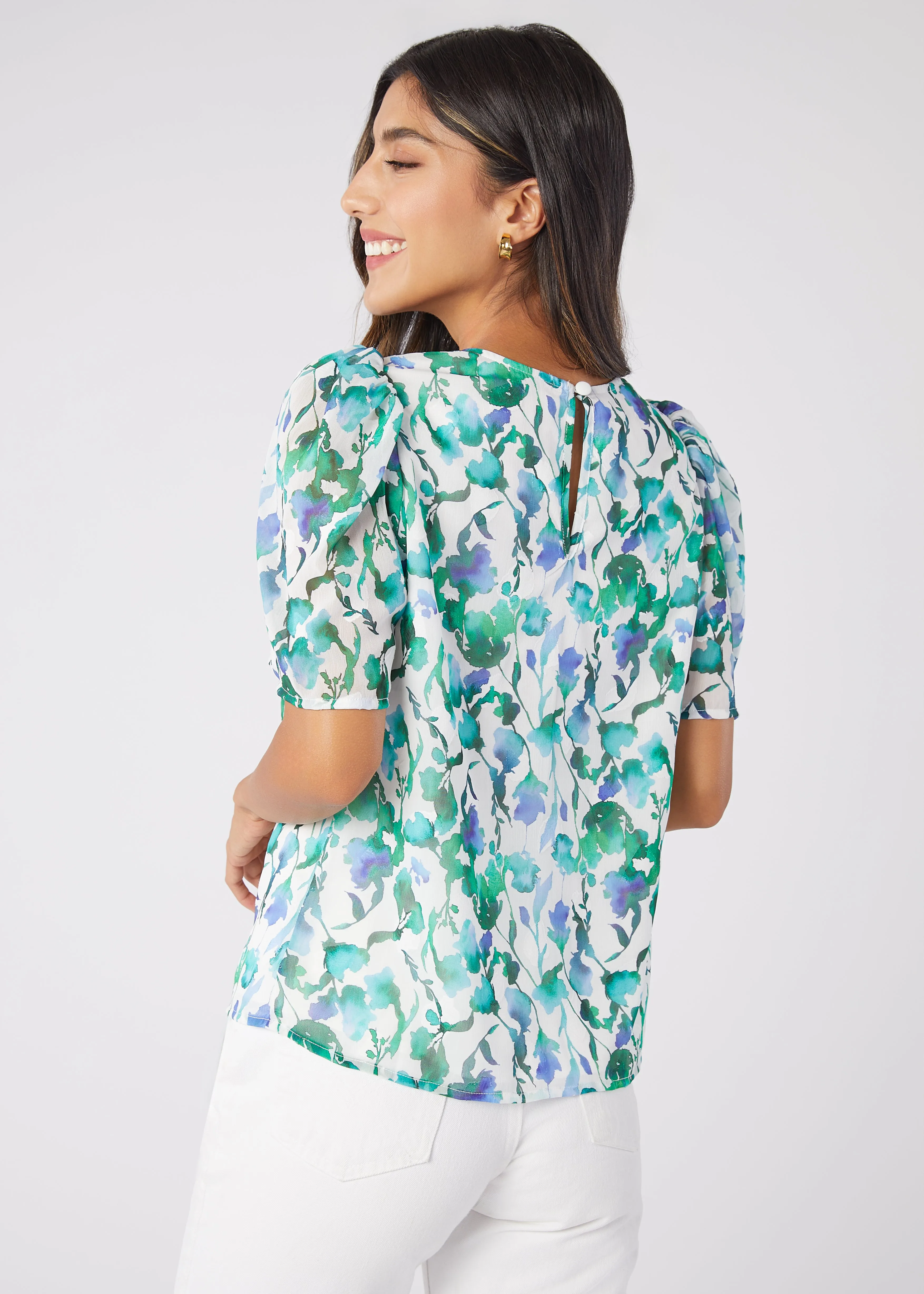 Marty Top Watercolor Vine sold by Abbey Glass product image thumbnail 3