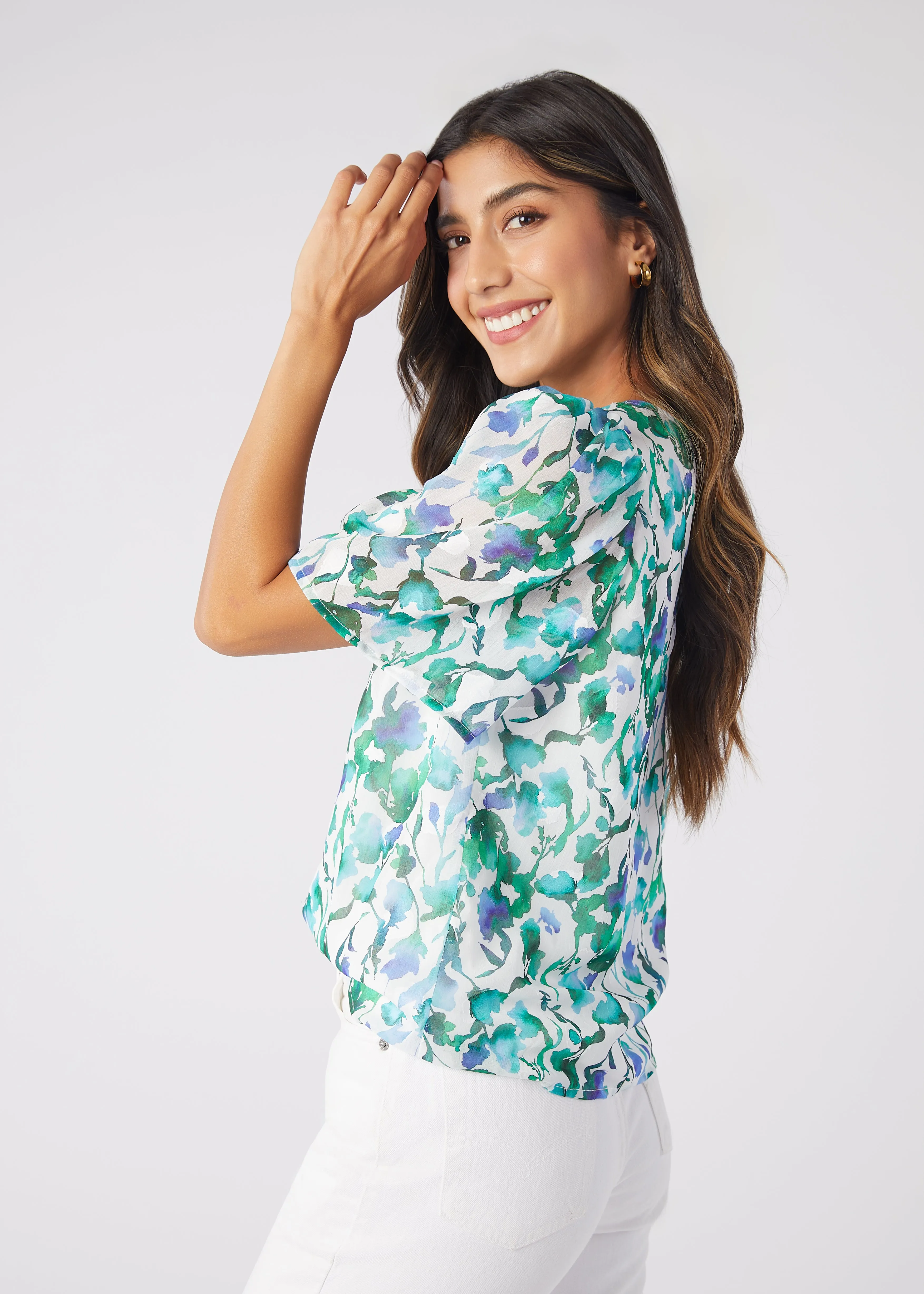 Marty Top Watercolor Vine sold by Abbey Glass product image thumbnail 2