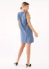 Michelle Shift Dress Slate Blue sold by Abbey Glass