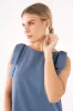 Michelle Shift Dress Slate Blue sold by Abbey Glass