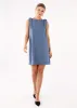 Michelle Shift Dress Slate Blue sold by Abbey Glass