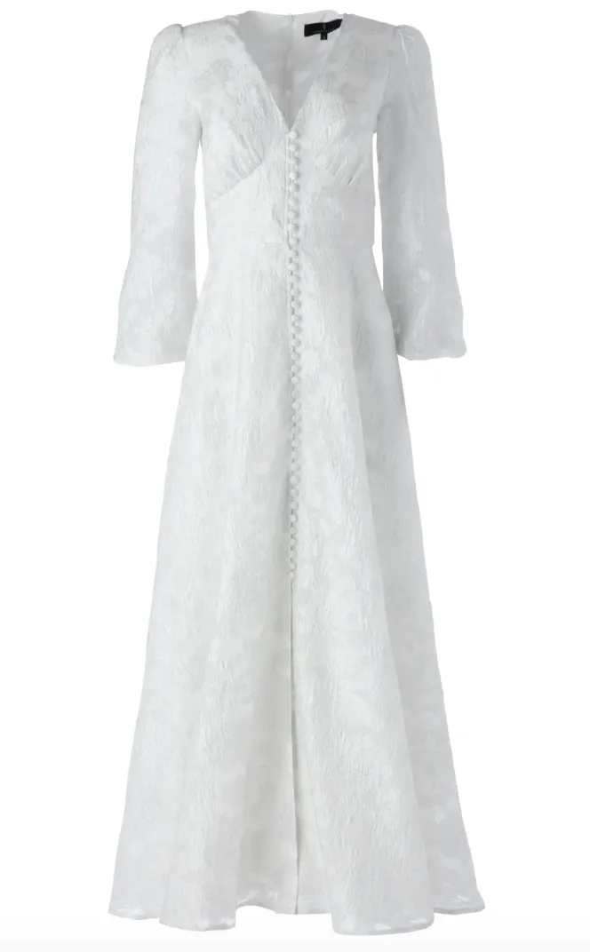 Brooke Gown White Silver Organza sold by Abbey Glass product image thumbnail 4